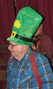 Joe Wilson at St. Paddy's Day Sausage Feed in White Bird Idaho