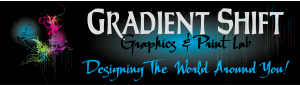 Gradient Shift Graphics logo